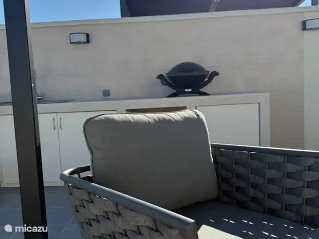 Picobello Vista II | Espagne, Costa Blanca, Dénia - appartement La cuisine extérieure avec barbecue électrique Weber