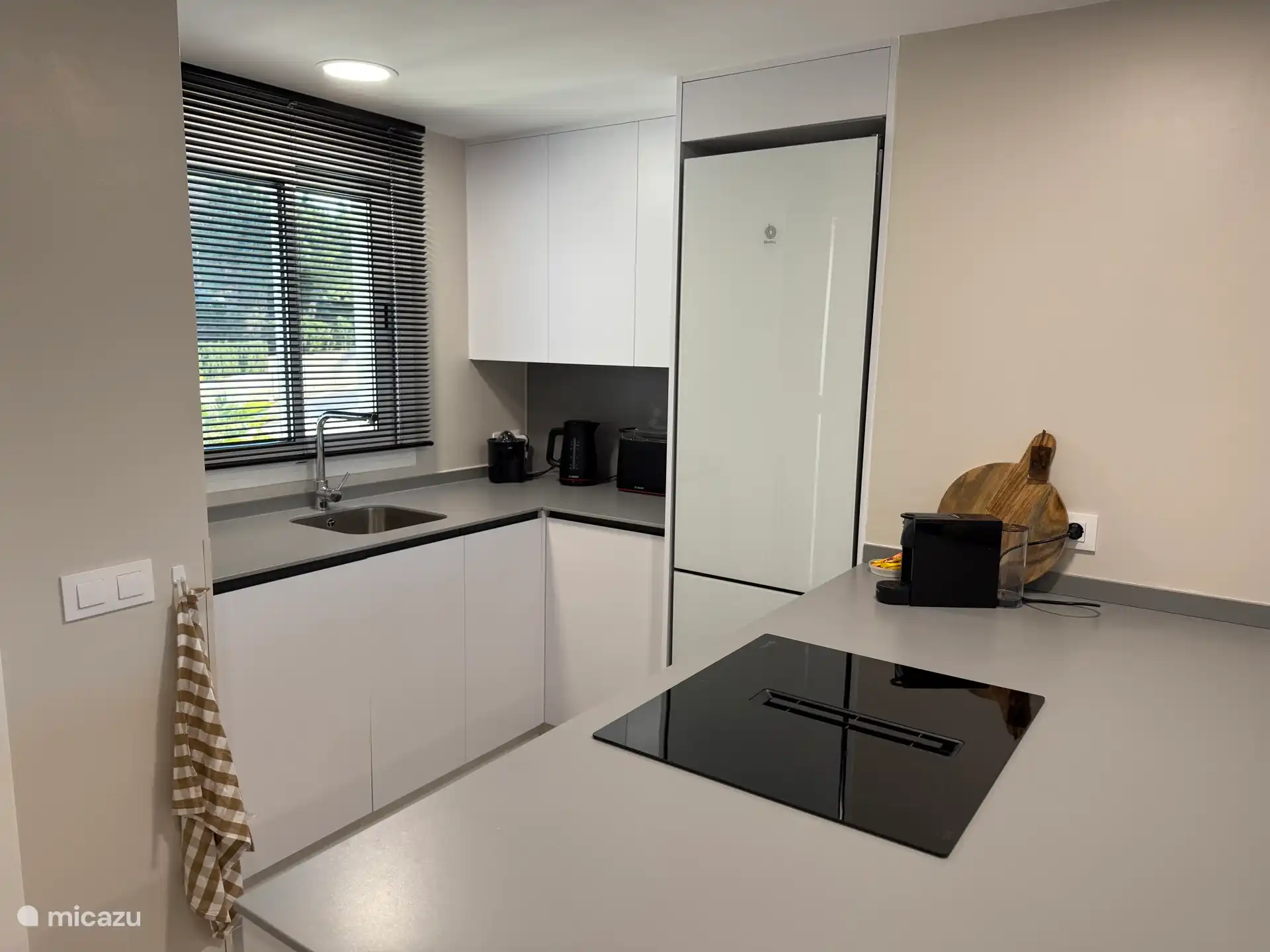 La cuisine entièrement équipée