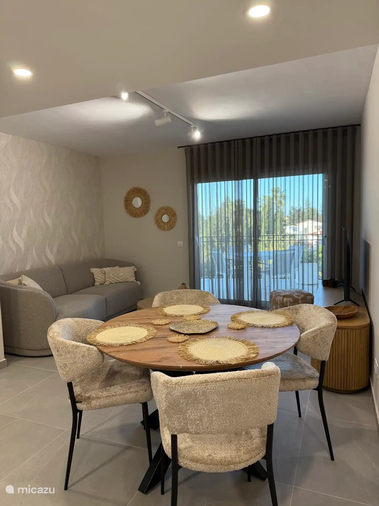 Le salon salle à manger