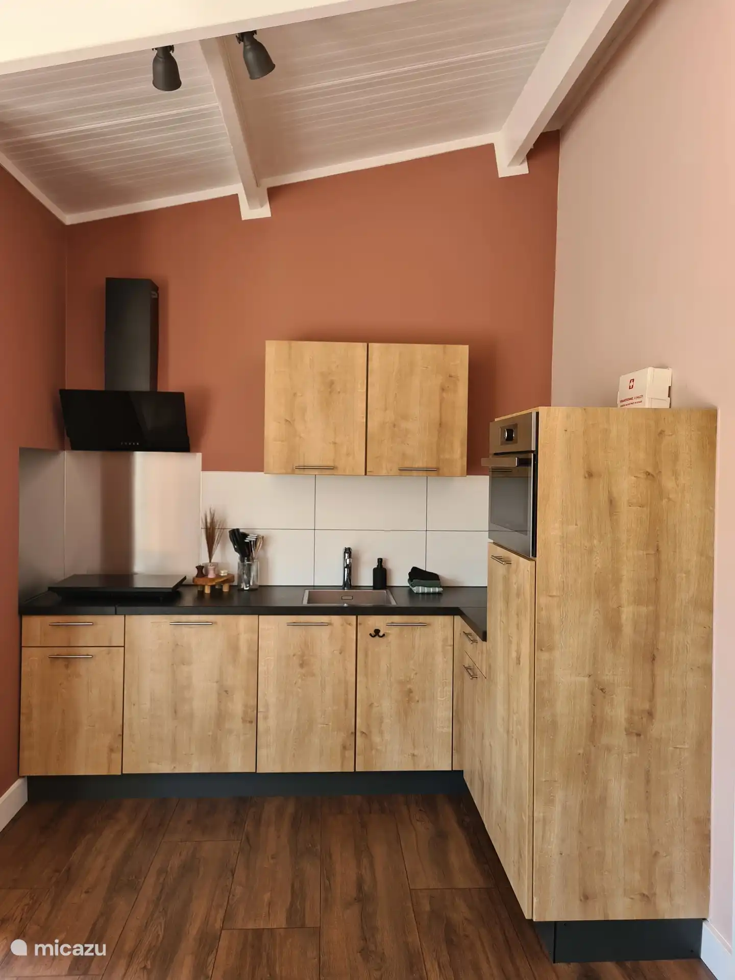 Cocina totalmente equipada. 