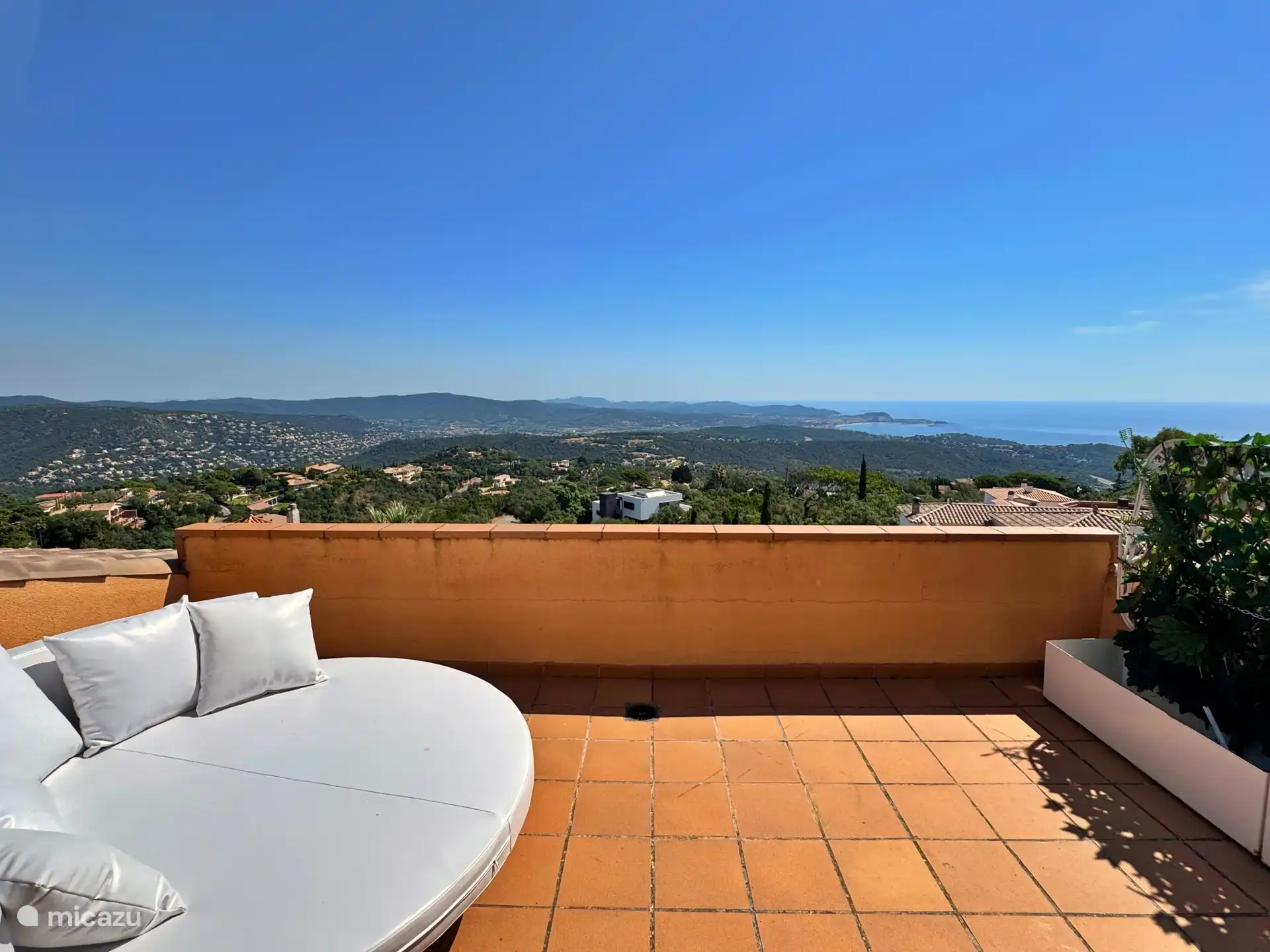 Terrasse im Obergeschoss