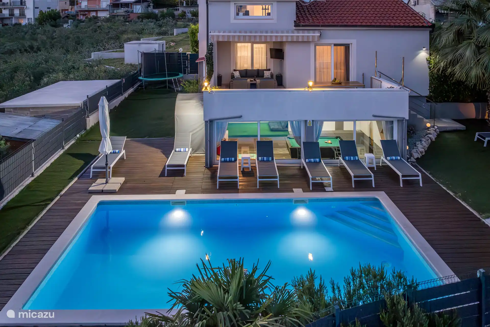 Sun Castle Holiday House Babic in Kroatien, Dalmatien, Kaštel Štafilić - ferienhaus