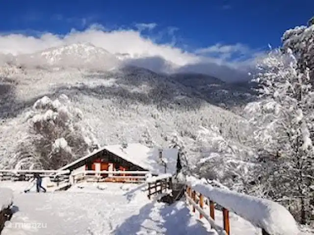Location de Vacances Italie, Trente, Dimaro, appartement - Villa Meledrio terra En hiver !