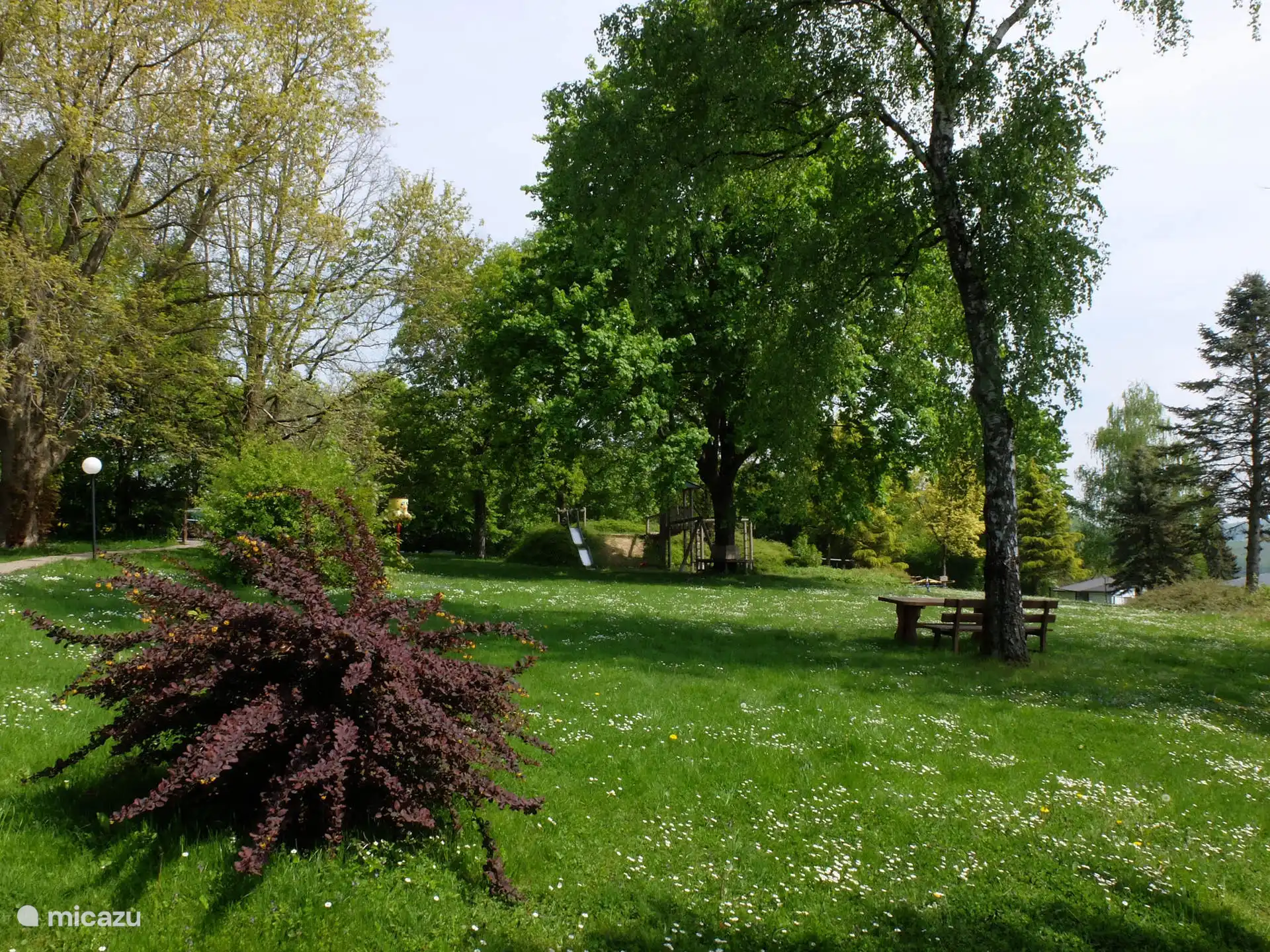 Bereich in der Nähe des Hauses