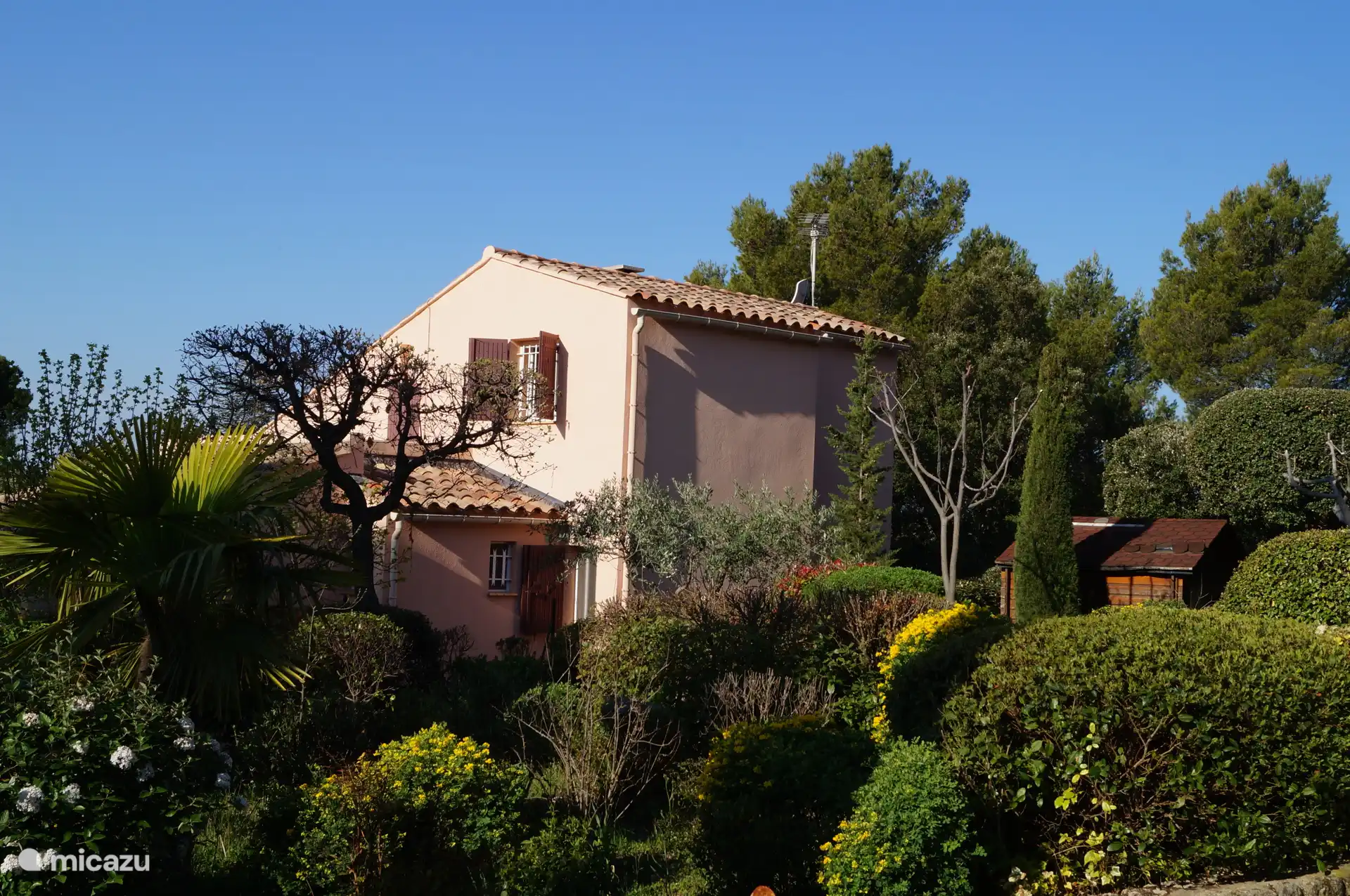 Die Villa von Nordost