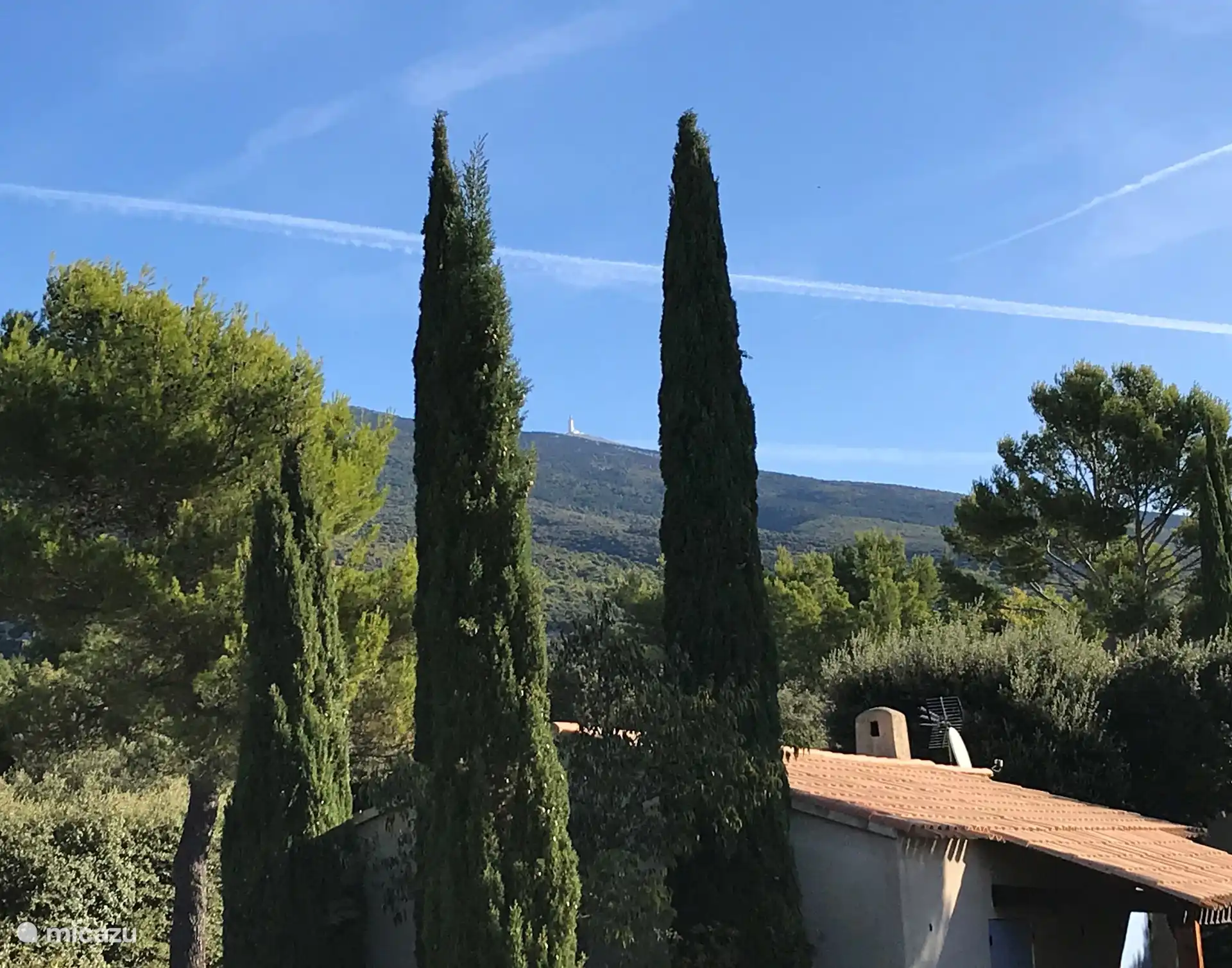 Blick zum Mont Ventoux