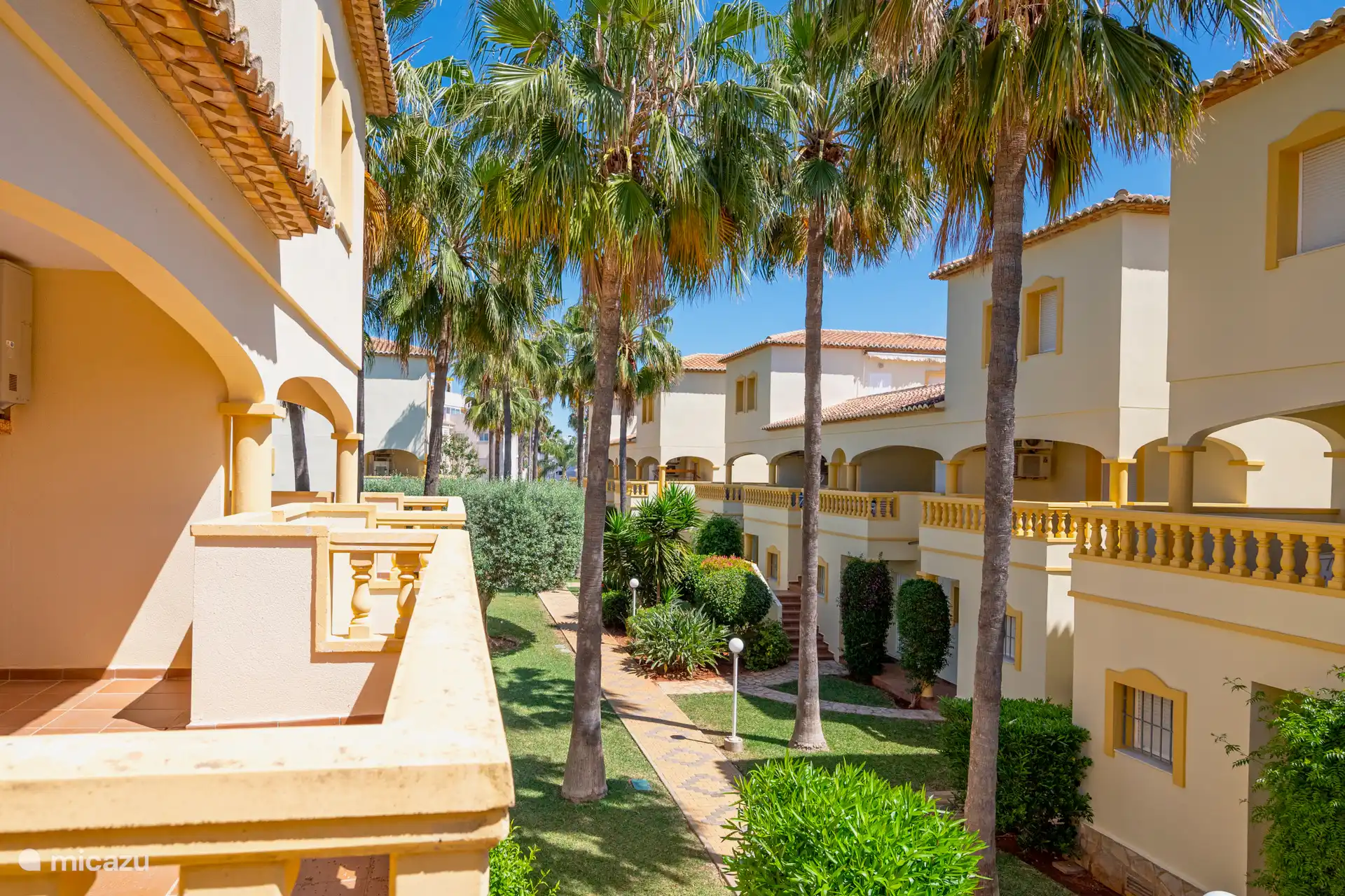 Vue depuis le balcon