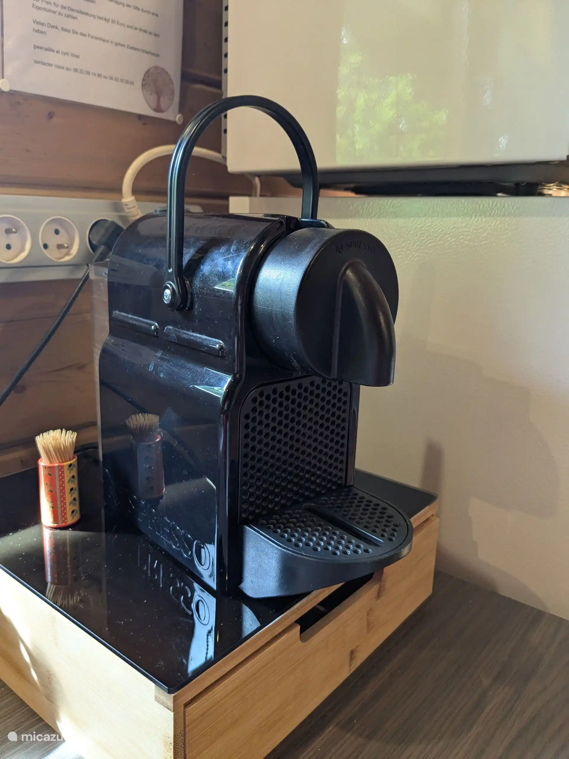 Nespresso-Filterkaffeemaschine verfügbar 