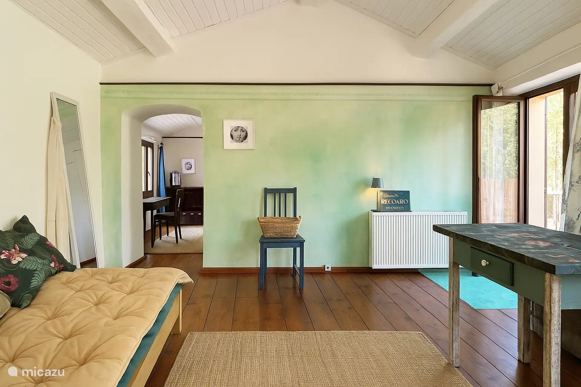 Zimmer Minze mit Zugang zur oberen Panorama-Terrasse