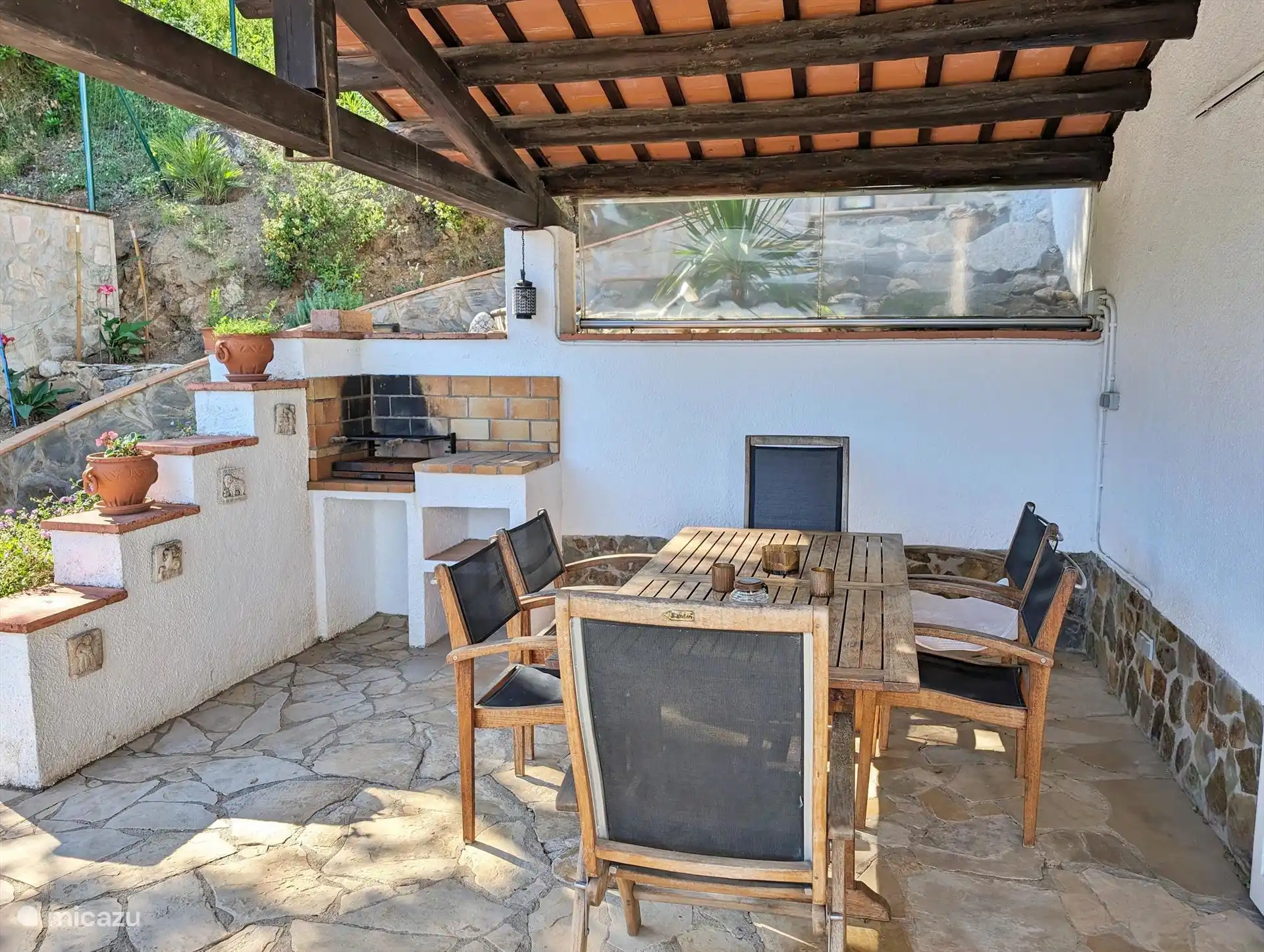 Outside dining table