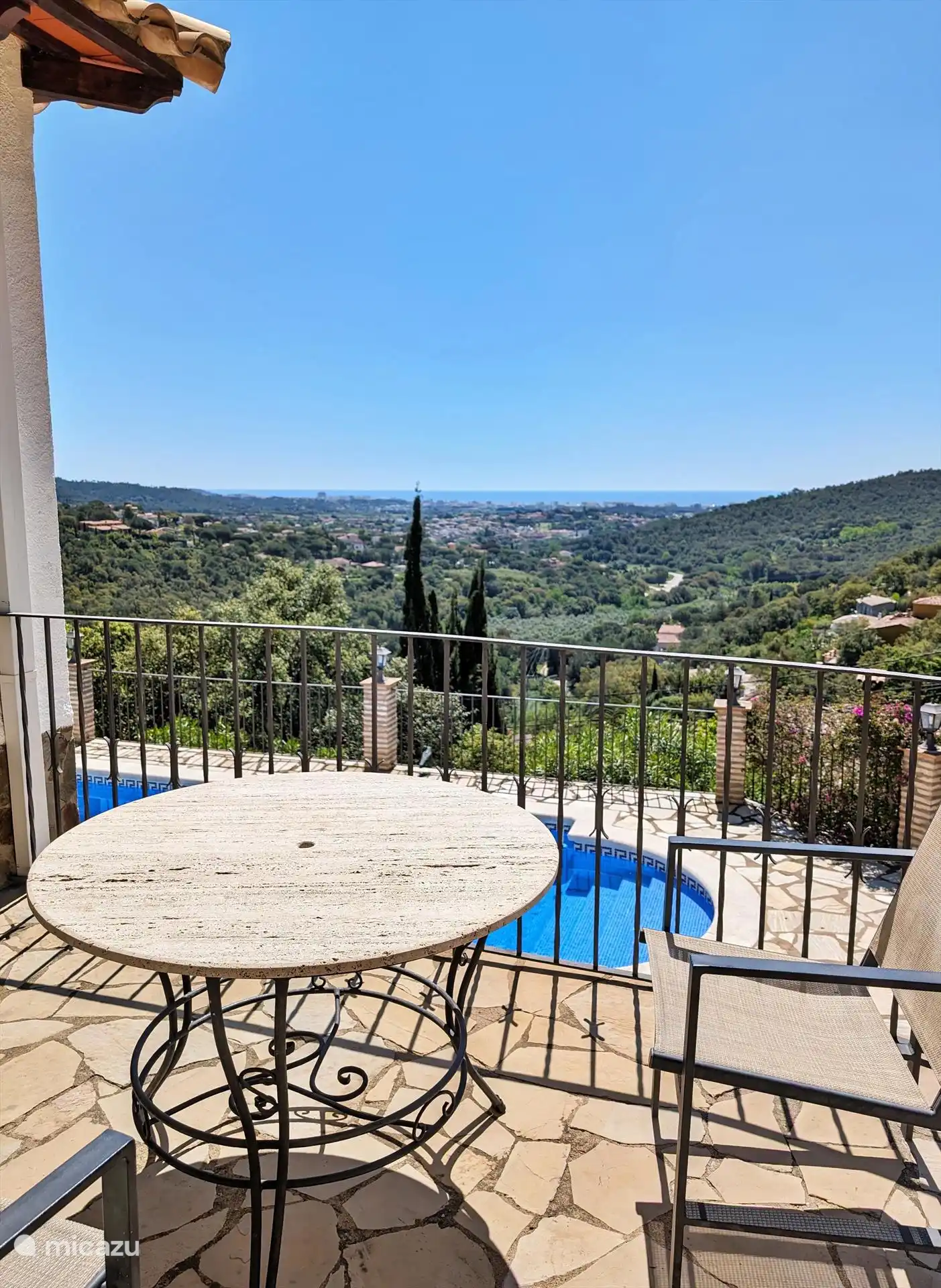 Outdoor dining table