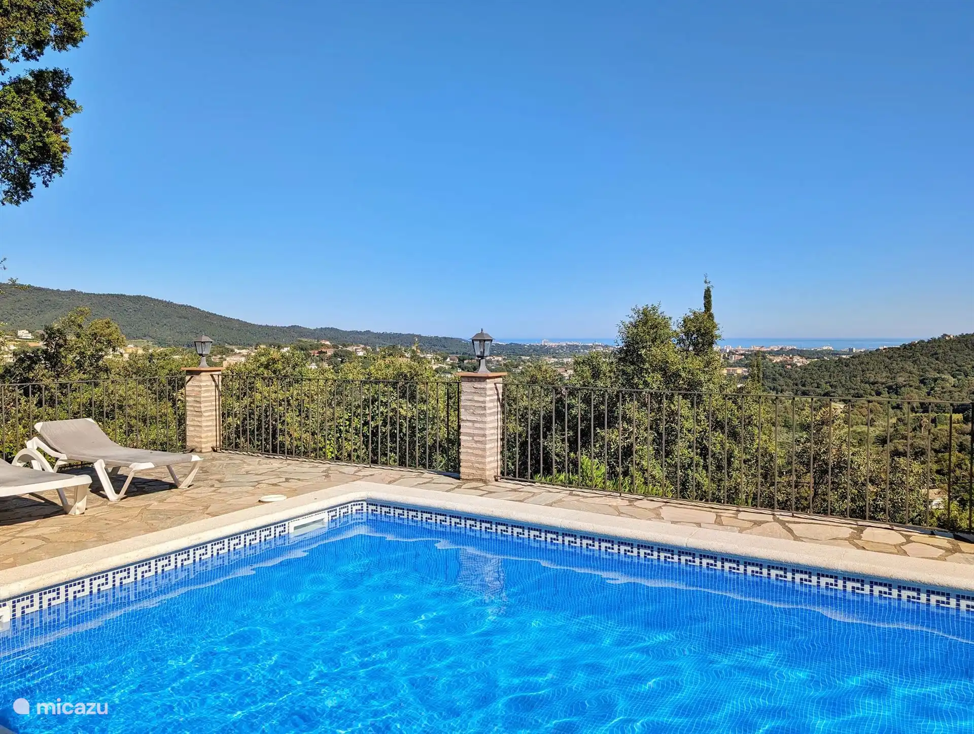 Swimming pool and views