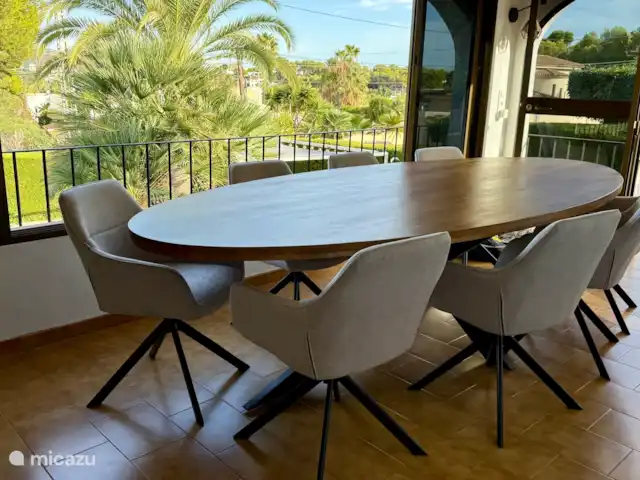 Villa Vista Colina Moraira huren in Spanje, Costa Blanca, Moraira - villa Heerlijke naya, om met z'n achten even lekkere maaltijd te nuttigen of een lekker drankje te nuttigen