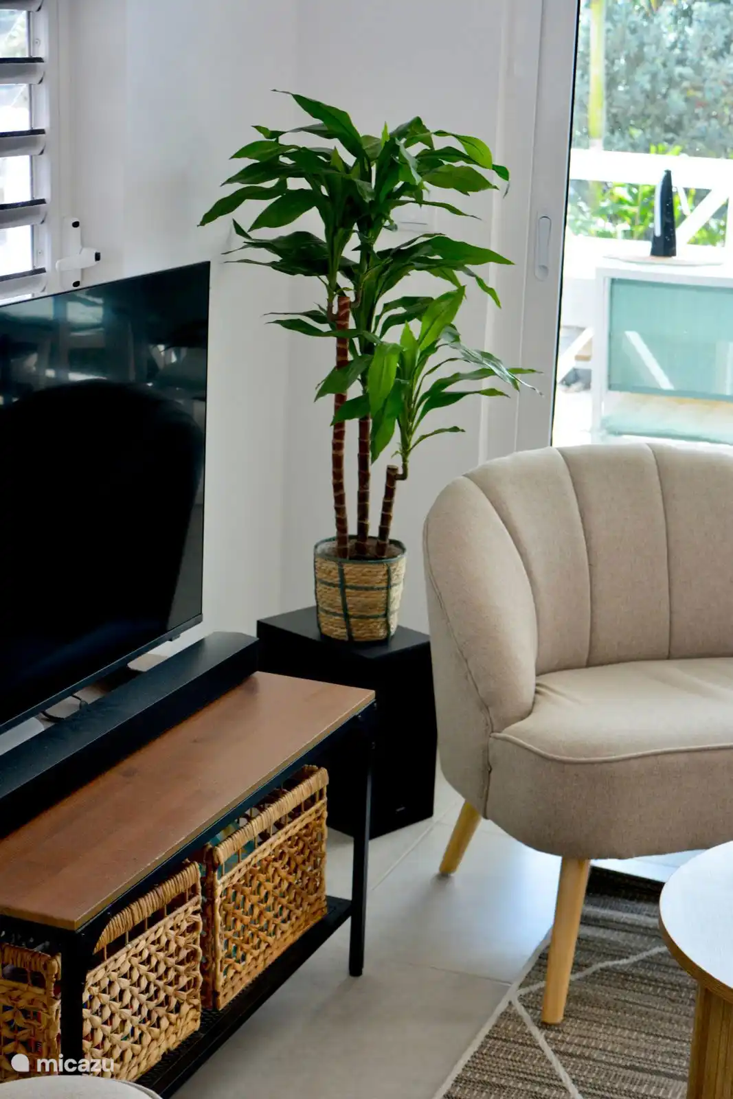 Gemütliche Ecke im Wohnzimmer.