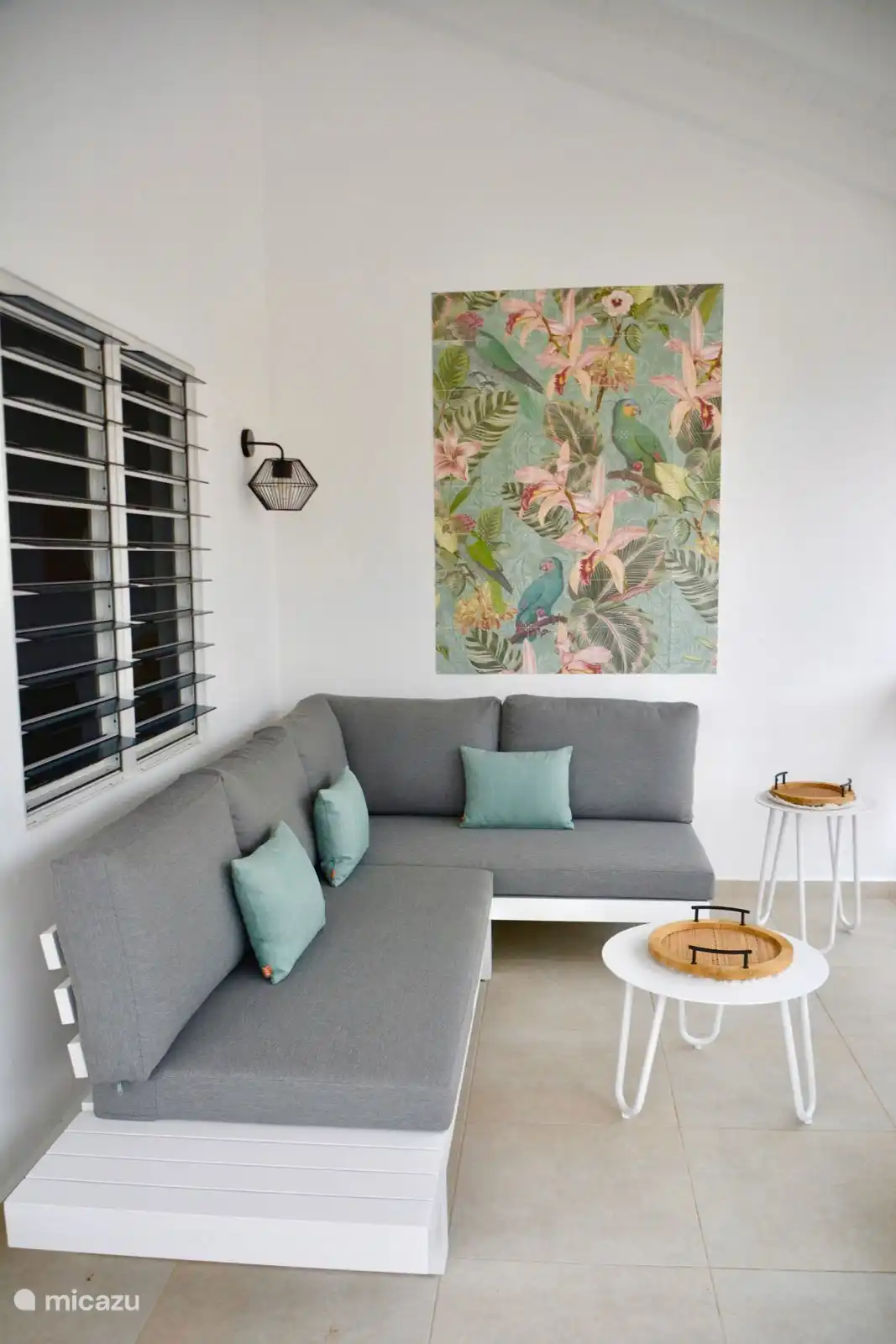 Tropisches Bild für noch mehr Atmosphäre.