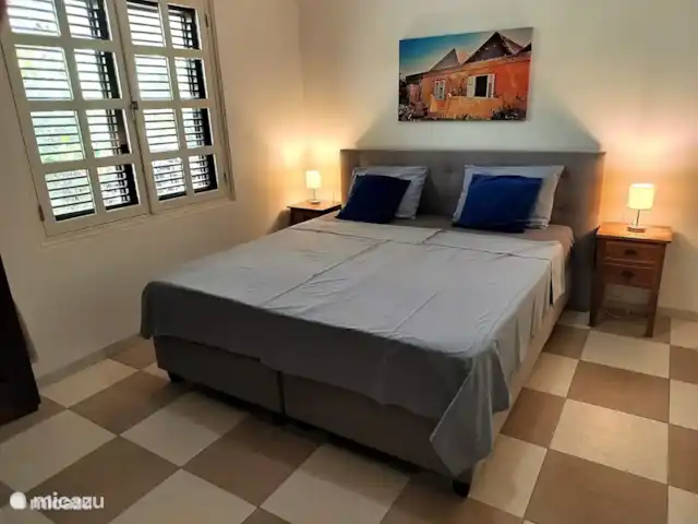 villa huren in Curaçao, Curacao-Midden, Blue Bay – Blue Bay Beach Villa@Pool Masterbedroom met eigen badkamer