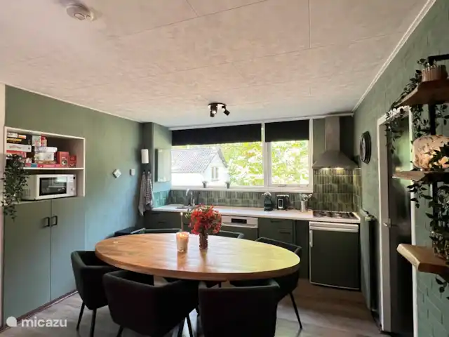 Vosseven 35, Barge à queue noire | Pays-Bas, Limbourg, Stramproy - bungalow Cuisine attrayante entièrement équipée