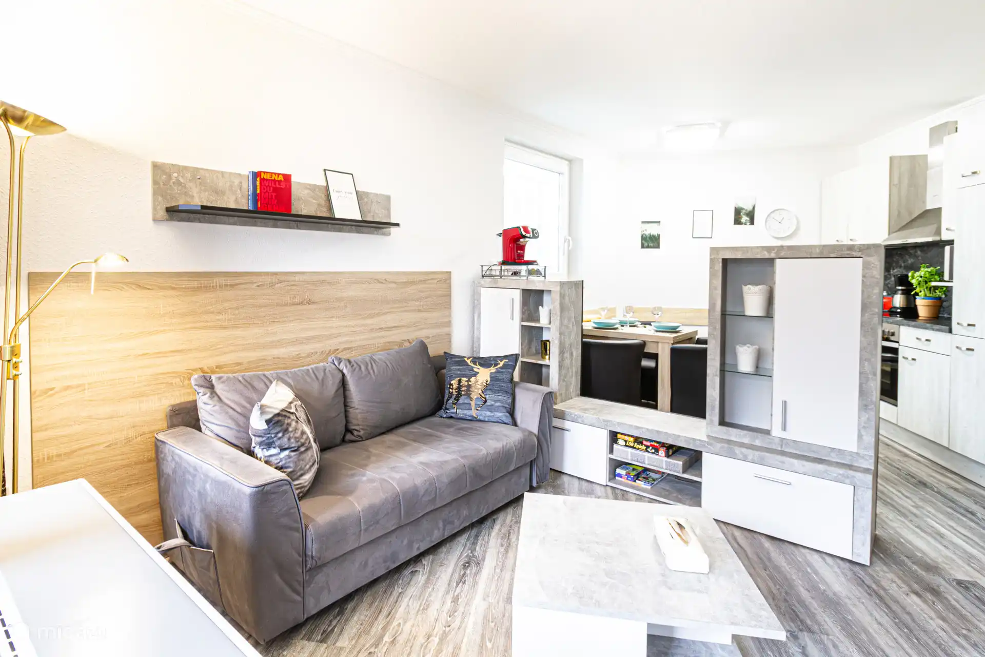 Living and dining area