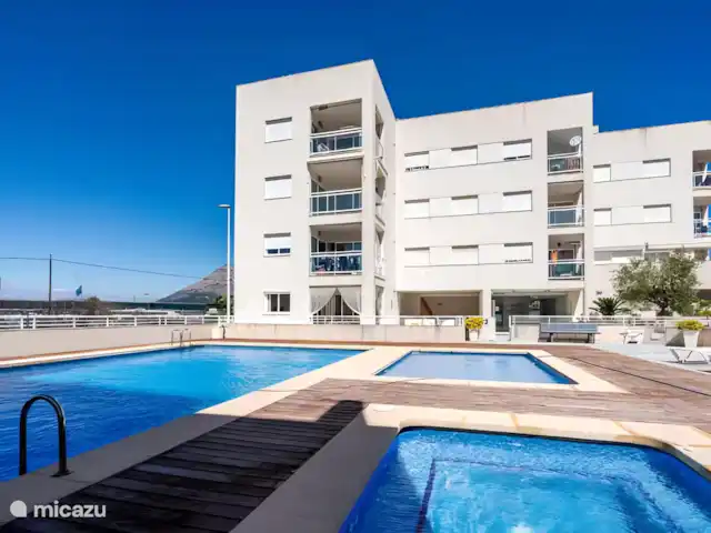 Location de Vacances Espagne, Costa Blanca, Alicante, appartement - Cinco Soles-Spacious Beach Apartment Piscine