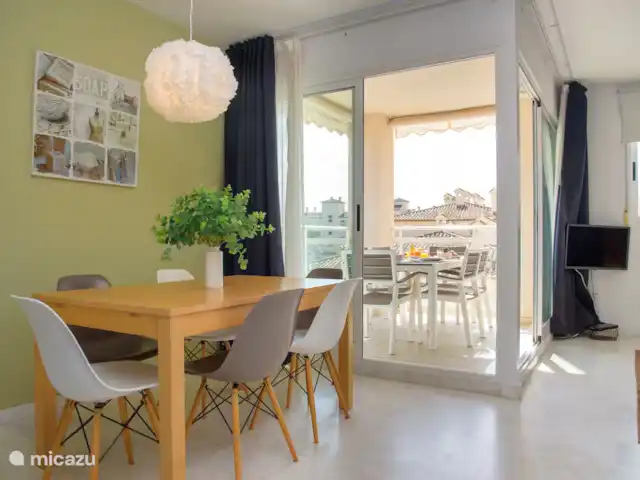 Location de Vacances Espagne, Costa Blanca, Alicante, appartement - Cinco Soles-Spacious Beach Apartment Salle à manger