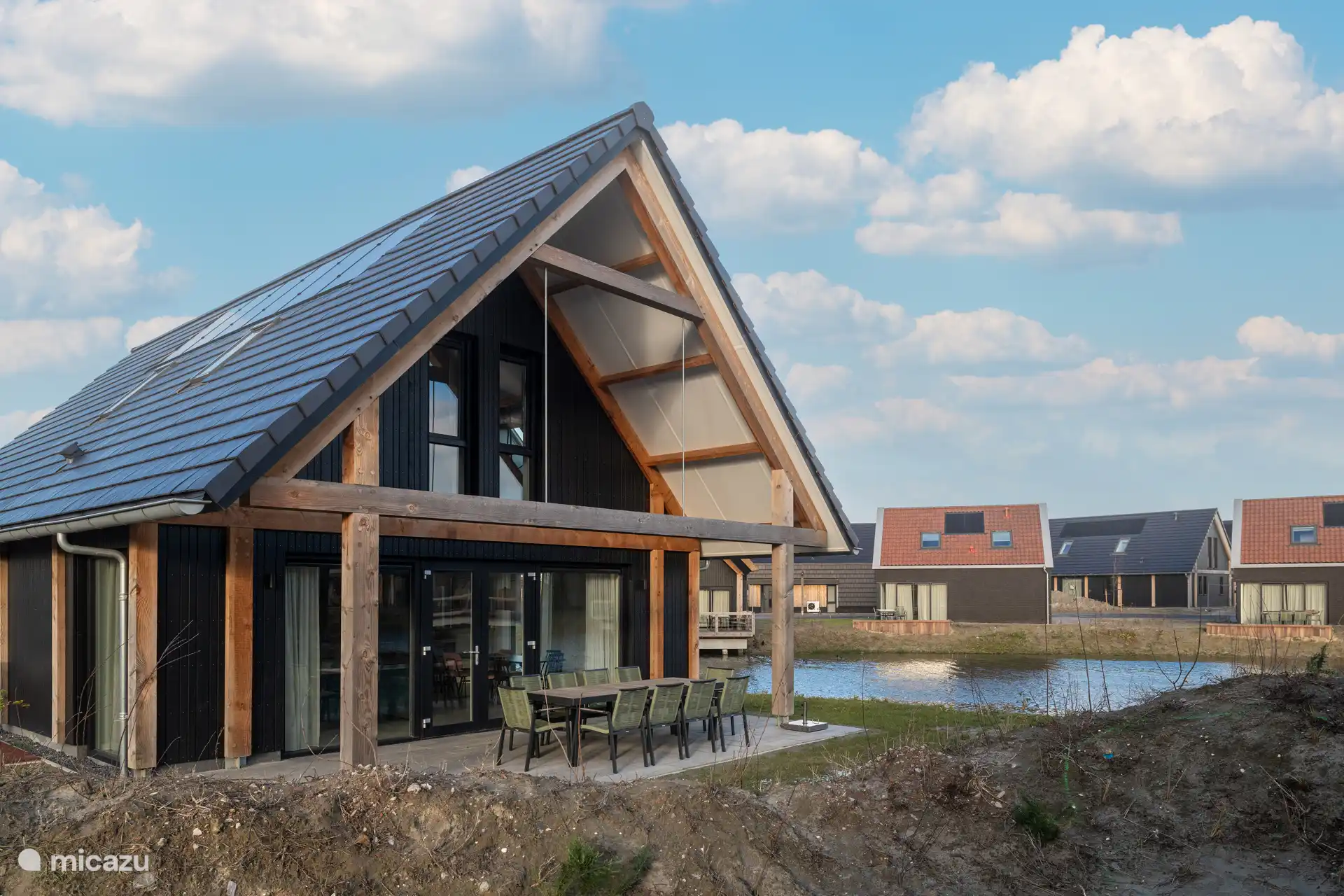 maison de vacances, Nieuwvliet-Bad, Zélande, Pays-Bas -  Vue sur les dunes