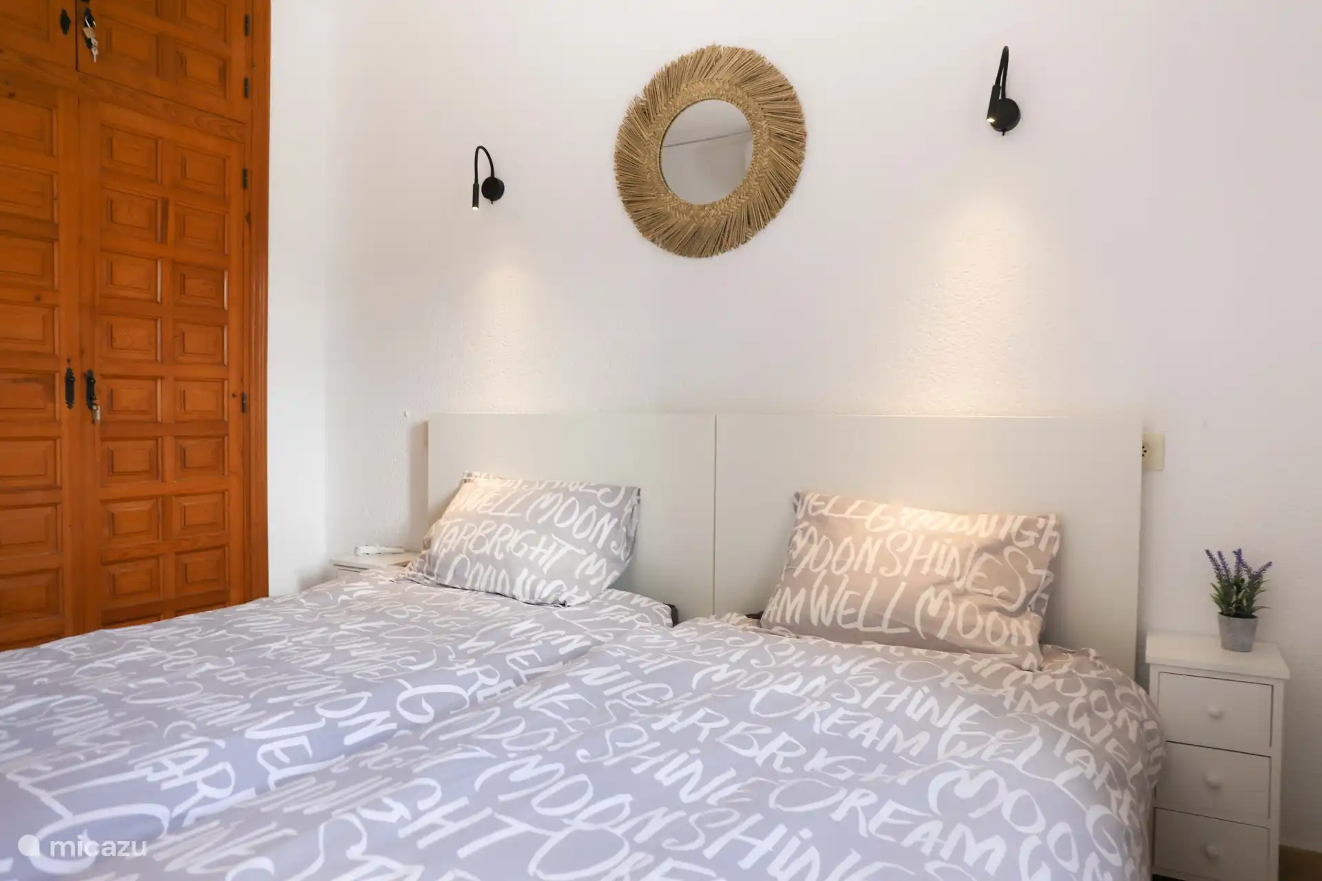 Slaapkamer 2 met veel opbergruimte