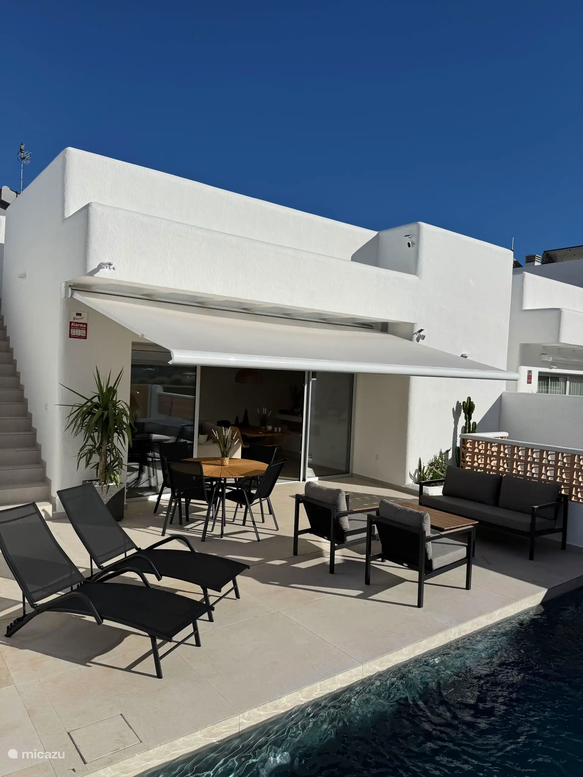 Terrasse pendant la journée