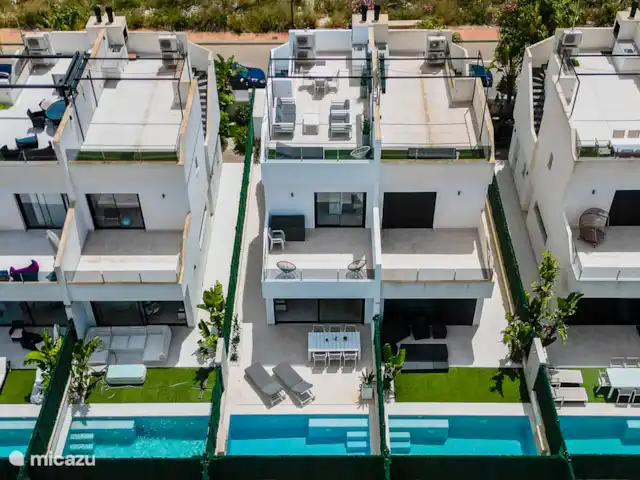 Location de Vacances Espagne, Costa Cálida, Los Alcázares, villa - Villa Los Alcazares Vue de dessus