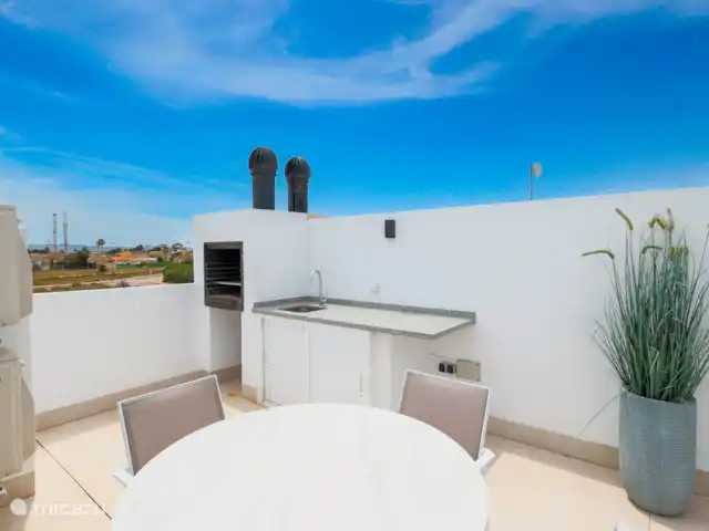 Location de Vacances Espagne, Costa Cálida, Los Alcázares, villa - Villa Los Alcazares cuisine extérieure