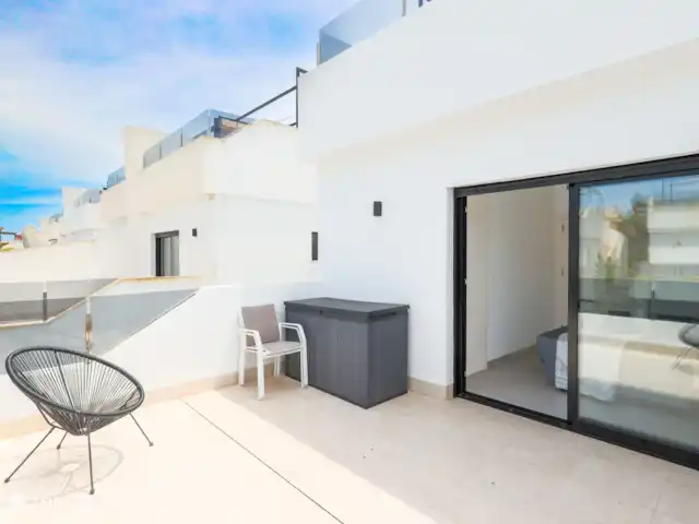 Location de Vacances Espagne, Costa Cálida, Los Alcázares, villa - Villa Los Alcazares terrasse 1er étage