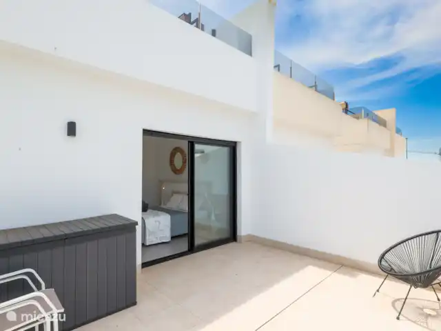 Location de Vacances Espagne, Costa Cálida, Los Alcázares, villa - Villa Los Alcazares terrasse 1er étage