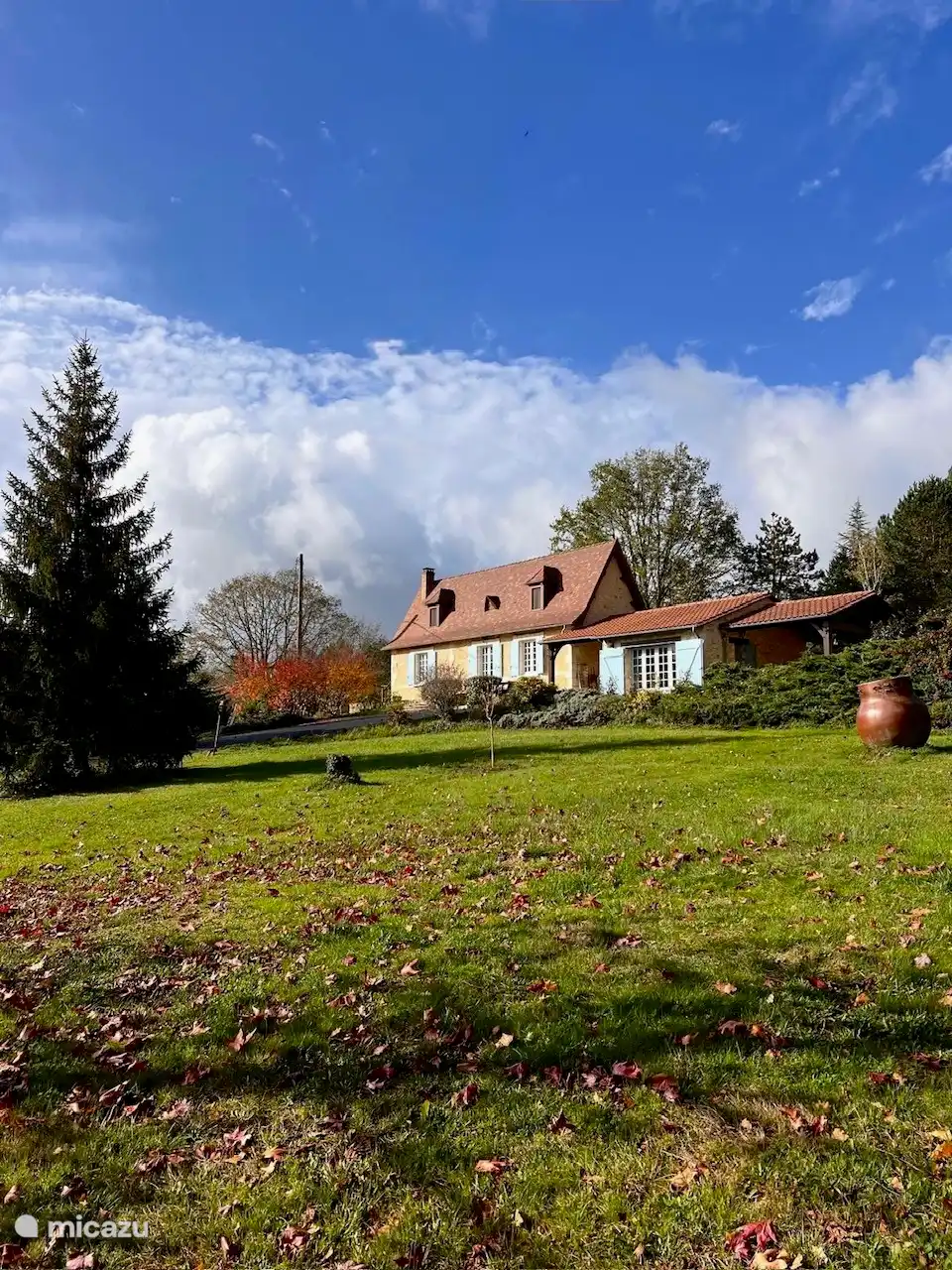 Vorderseite des Hauses