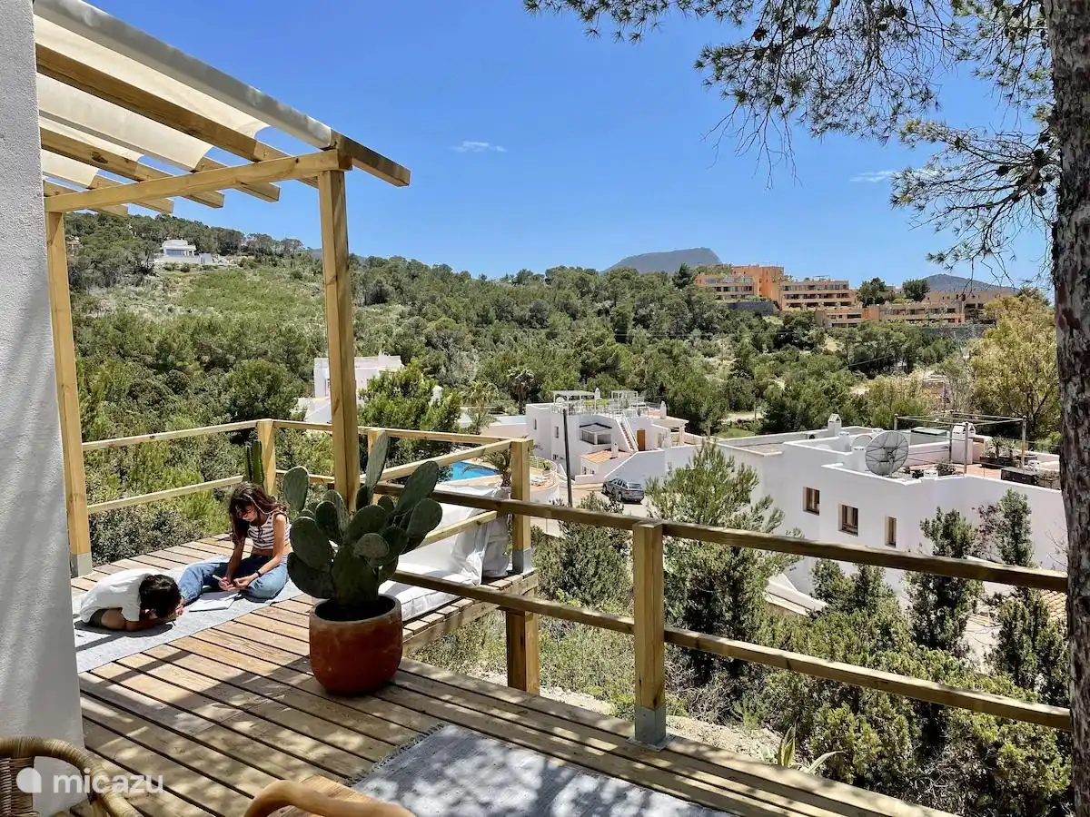 holiday house in Spain, Ibiza, Cala Vadella – Can Natura
