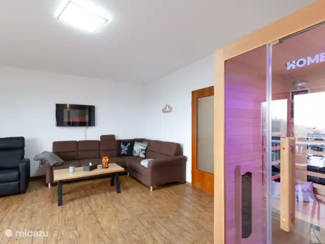 Location de Vacances Allemagne, Sauerland, Winterberg, appartement - Appartement Montagne Magie Sauna Biker Park Ski Salon avec sauna infrarouge