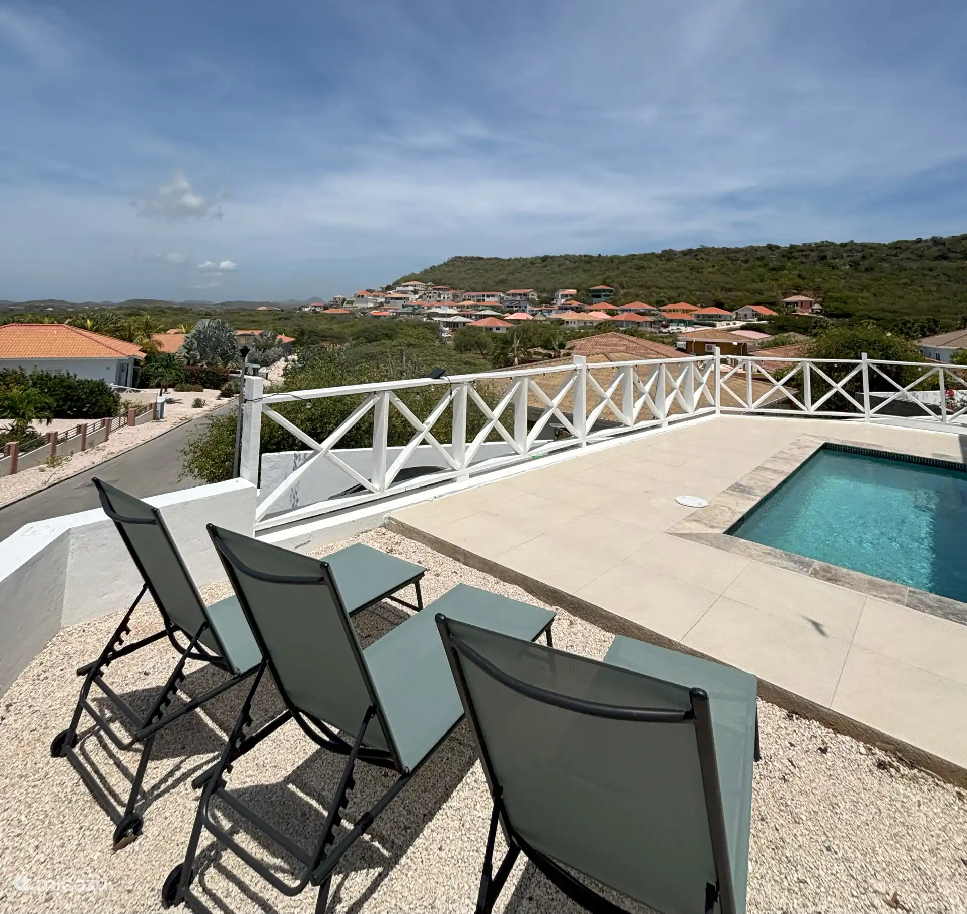 La vista desde nuestras hamacas