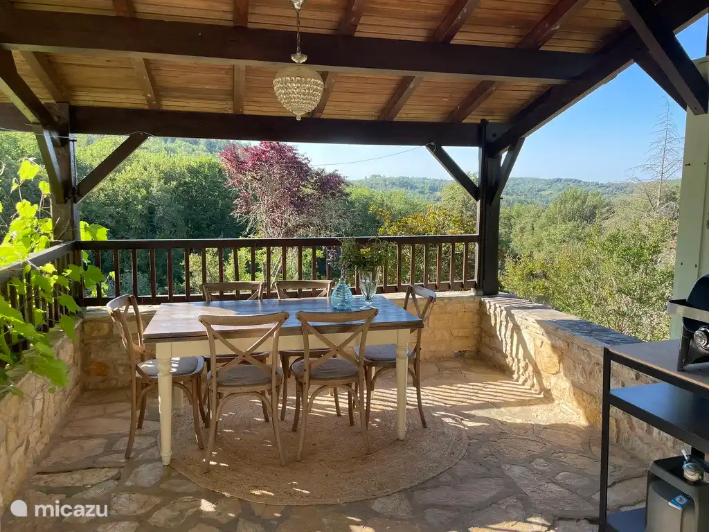 Veranda mit schöner Aussicht