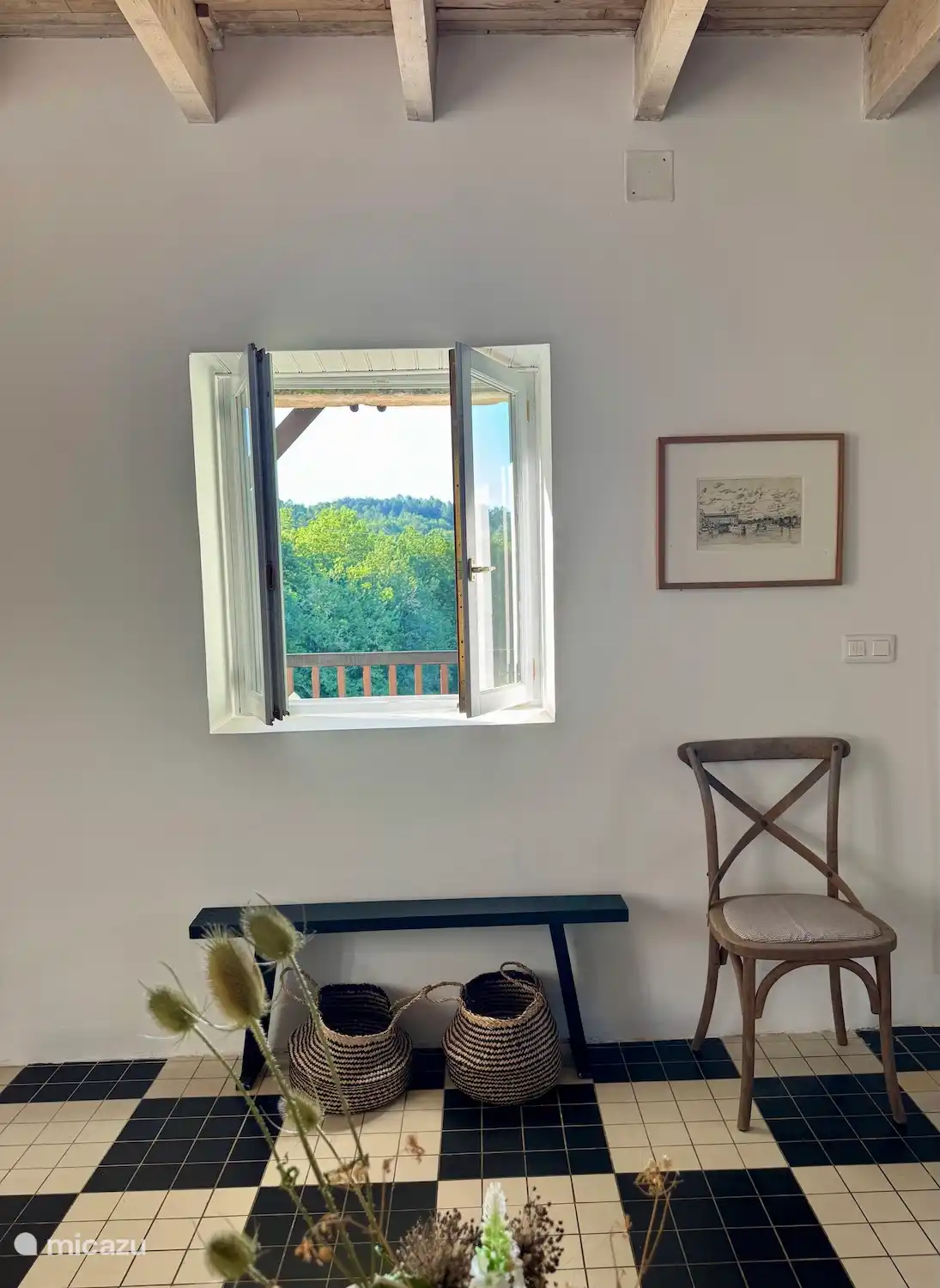 Vista de la cocina