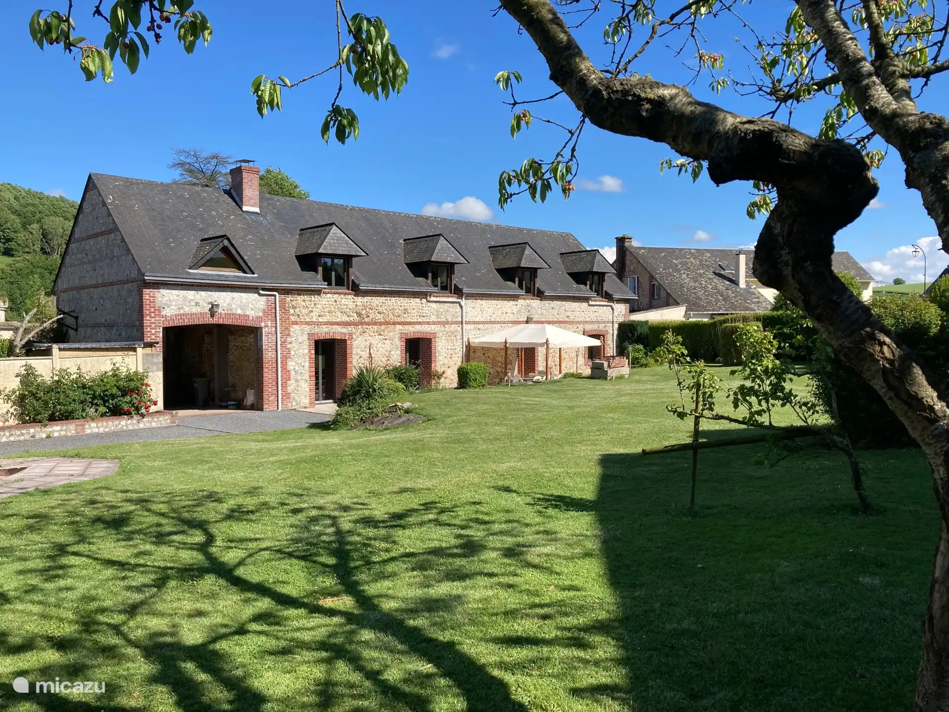 Großes Familienhaus SoleilMapou in Frankreich, Seine-Maritime, Ganzeville - ferienhaus
