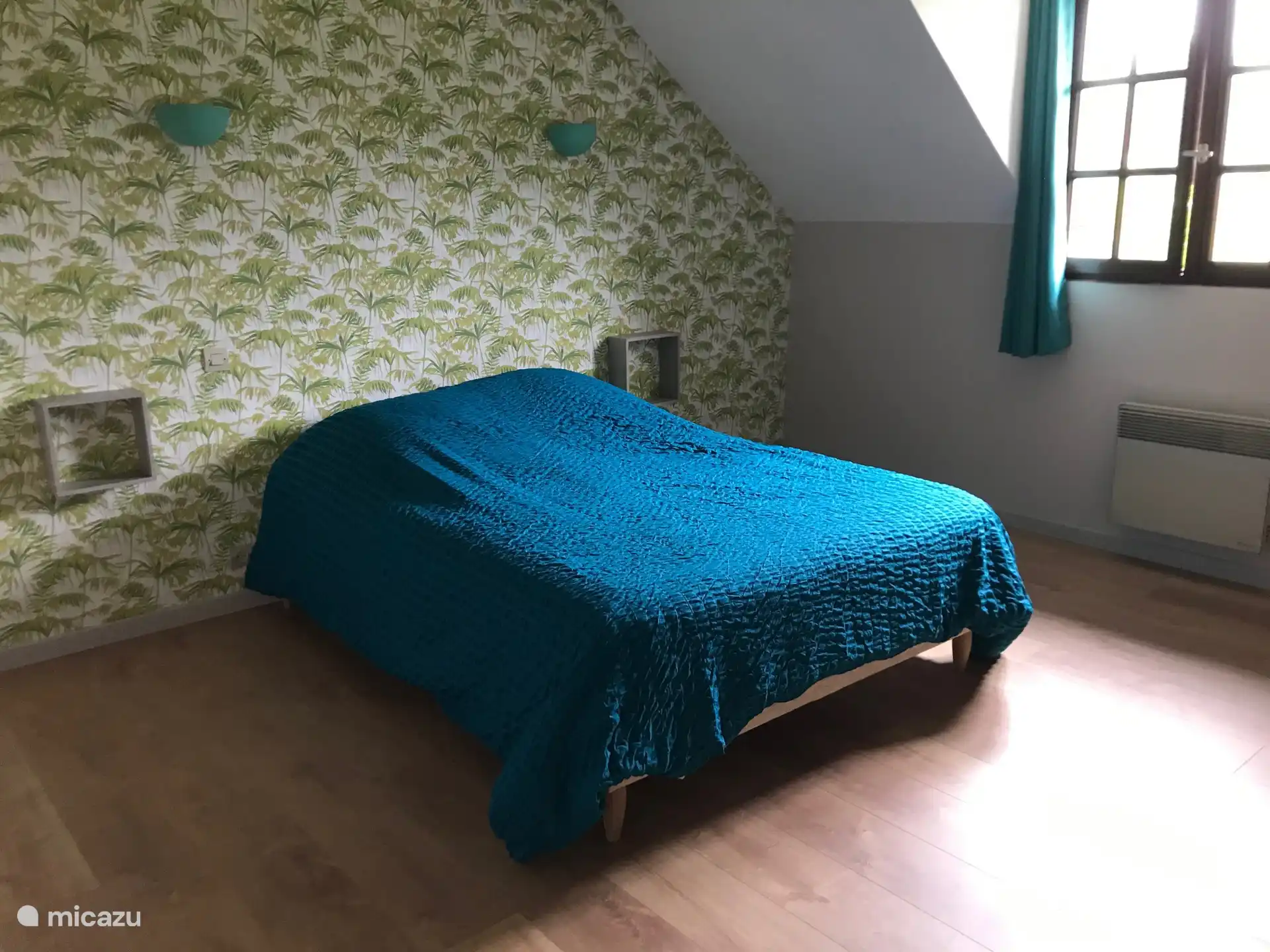 Zimmer Bett Bambus 180cm breit