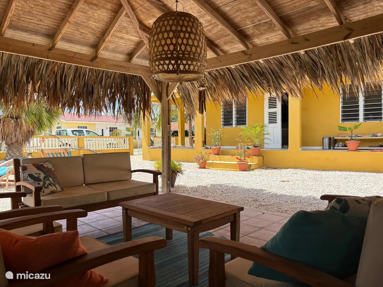 Zusätzliche Terrasse im Garten 