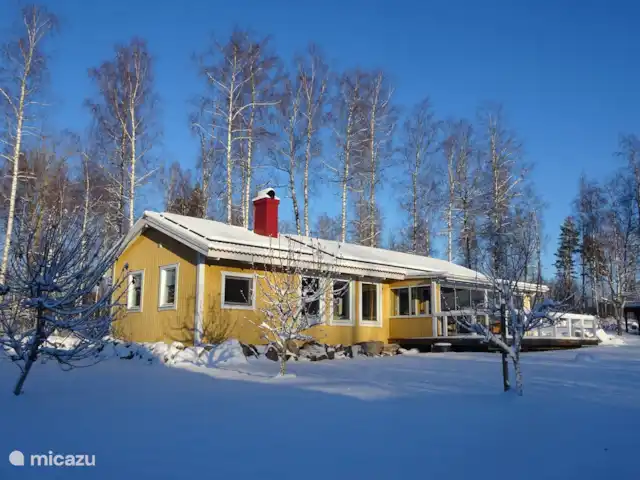 Västertorp - Maison jaune | Suède, Örebro, Lindesberg - bungalow hiver