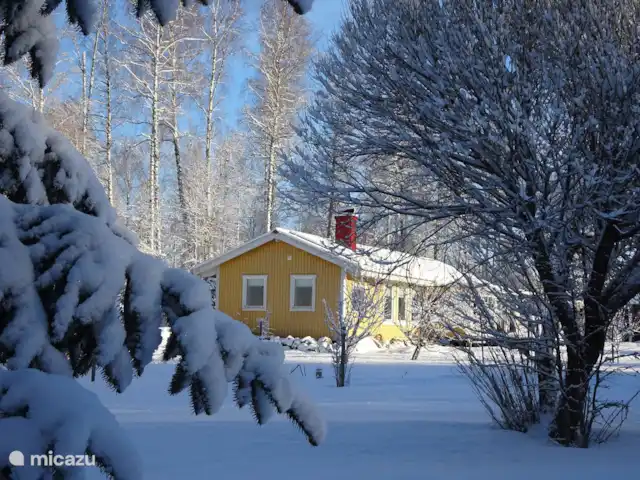 Västertorp - Maison jaune | Suède, Örebro, Lindesberg - bungalow hiver
