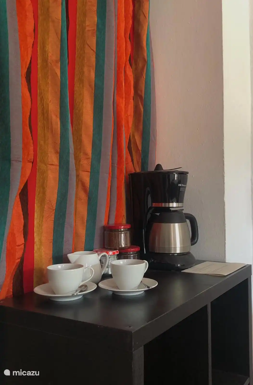 Kaffee- und Teestation in El Cuartón