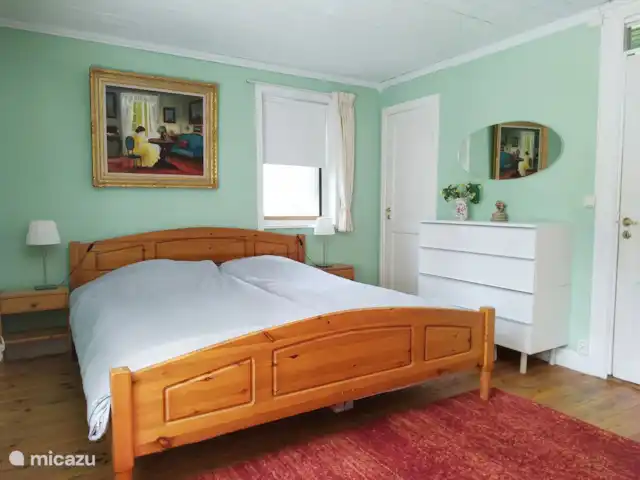 Maison rouge Västertorp | Suède, Örebro, Lindesberg - bungalow Chambre des maîtres