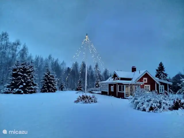 Maison rouge Västertorp | Suède, Örebro, Lindesberg - bungalow Noël (juillet)