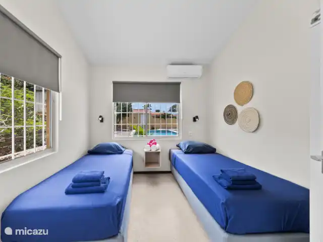 Villa Montana huren in Curaçao, Banda Abou (west), Grote Berg - villa SLK2, 2x boxspring 90x200cm