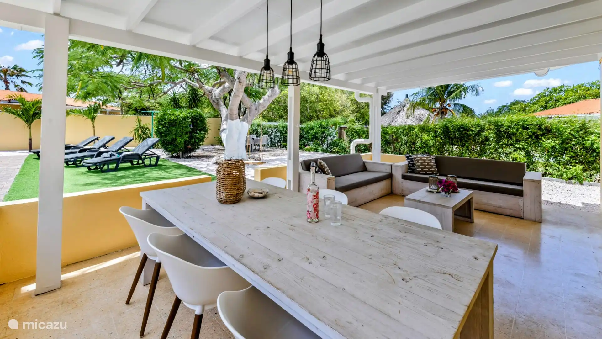 Your living room is outside