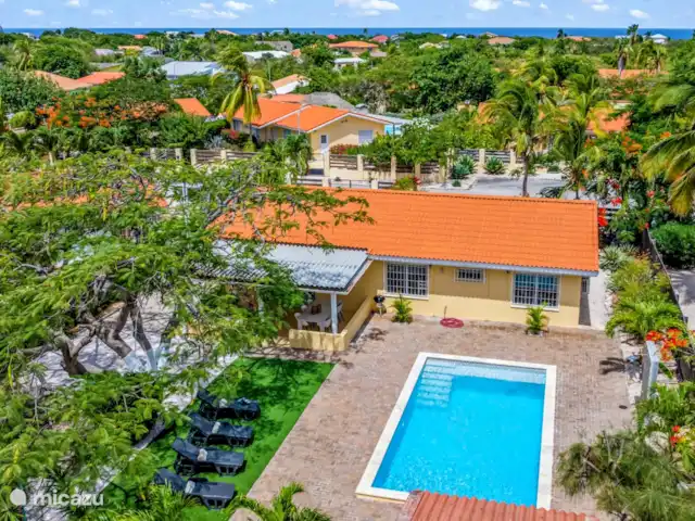 Villa Montana huren in Curaçao, Banda Abou (west), Grote Berg - villa Zo dicht bij zee is het