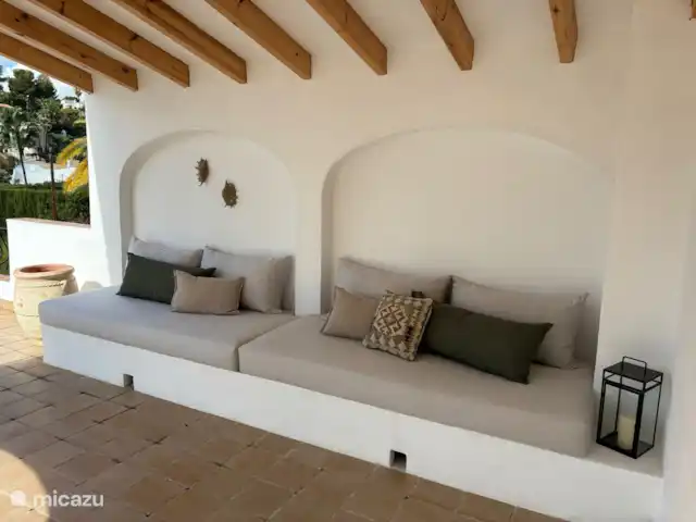 Villa Costa Palma | Espagne, Costa Blanca, Benissa - villa Partout autour de la villa, vous trouverez de beaux coins salon pour vous détendre.