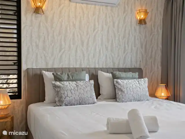 Villa Jazmyn 31 Blue Bay Resort | Curaçao, Curaçao-Centre, Blue Bay - villa Chambre principale - De beaux lits